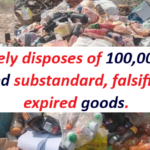 FDA safely disposes of 100,000 worth of seized substandard, falsified, and expired goods.