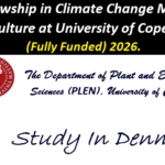 PhD fellowship in Climate Change Mitigation in Agriculture at University of Copenhagen (Fully Funded) 2026.