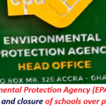 Environmental Protection Agency (EPA) denies harassment and closure of schools over permit issues.