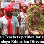 Parents and Teachers petition for removal of Anloga Education Director.