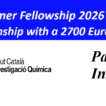 ICIQ Summer Fellowship 2026 in Spain; Paid Internship with a 2700 Euros Stipend- Apply Now.