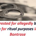 Couple arrested for allegedly beheading newborn for ritual purposes in Awutu Bontrase.