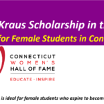 Eileen Kraus Scholarship in the USA ($5,000 for Female Students in Connecticut) – Apply Now.