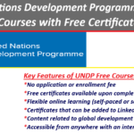 United Nations Development Programme (UNDP) Online Courses with Free Certificates 2026 – Apply Now.