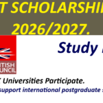 GREAT SCHOLARSHIPS UK 2026/2027.