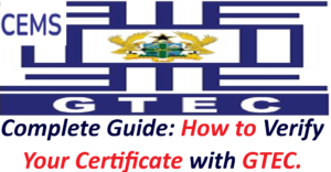 Complete Guide: How to Verify Your Certificate with GTEC.