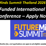 FutureMinds Summit Thailand 2026 (FMST): Fully Funded International Youth Conference – Apply Now