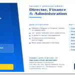 National Media Commission Announces Vacancy for the Position of Director of Finance & Administration