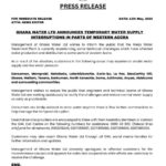 Ghana Water Ltd Announces Temporary Water Supply Interruptions in Parts of Western Accra