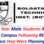 All Final Year Male Students Removed from Campus Following REGSEC Intelligence they Were Planning ‘Demo.’
