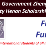 China Government Zhengzhou University Henan Scholarships 2026.