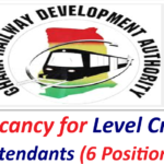 Ghana Railway Development Authority Job Vacancy for Level Crossing Attendants (6 Positions)