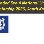 Fully Funded Seoul National University Scholarship 2026, South Korea.