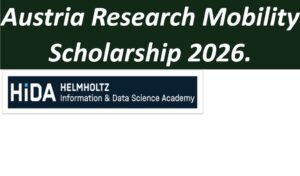 Austria Research Mobility Scholarship 2026.