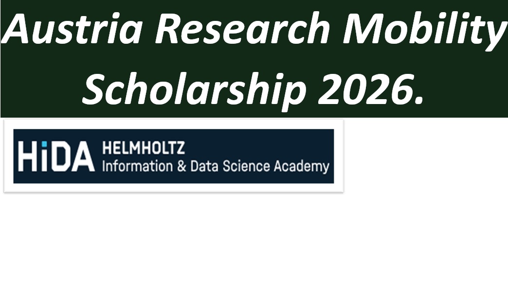 Austria Research Mobility Scholarship 2026.