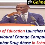 Ministry of Education Launches National Behavioural Change Campaign to Combat Drug Abuse in Schools.