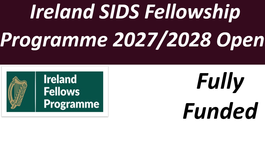 Ireland SIDS Fellowship Programme 2027/2028 Open.