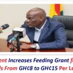 Government Increases Feeding Grant for Special Schools From GH¢8 to GH¢15 Per Learner.