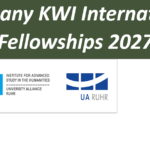 Germany KWI International Fellowships 2027.