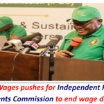 Fair Wages pushes for Independent Public Emoluments Commission to end wage disparities.