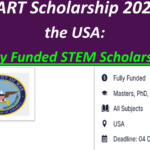 STEM Scholarship: Fully Funded SMART Scholarship 2027 in the USA.