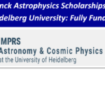 Max Planck Astrophysics Scholarships 2027 at Heidelberg University: Fully Funded.