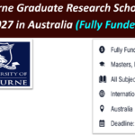 Melbourne Graduate Research Scholarships 2027 in Australia: Fully Funded