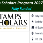 Stamps Scholars Program 2027 in USA: Fully Funded.
