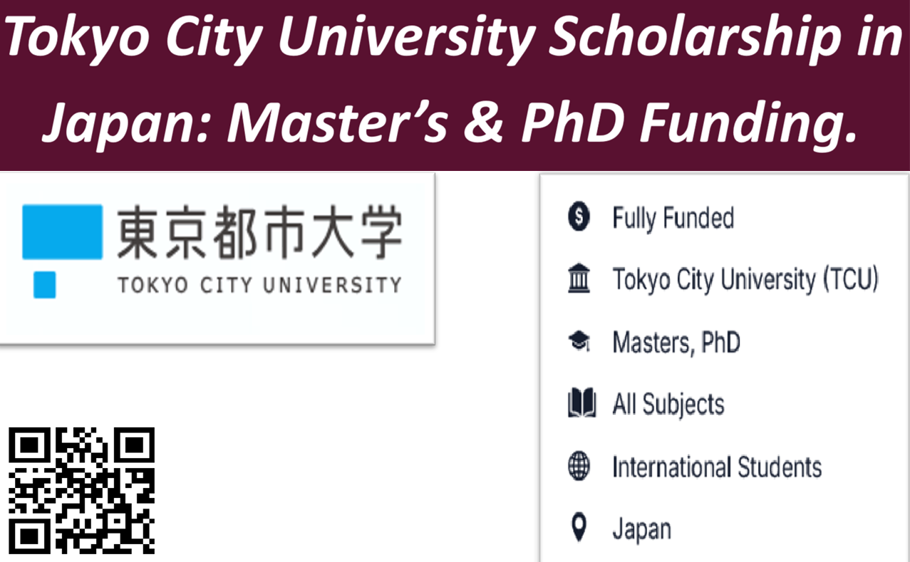 Tokyo City University Scholarships in Japan: Master’s & PhD Funding