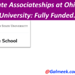 Fully Funded Graduate Associateships at Ohio State University.