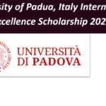 University of Padua, Italy International Excellence Scholarship 2026.