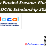 Fully Funded Erasmus Mundus GLOCAL Scholarship 2027.