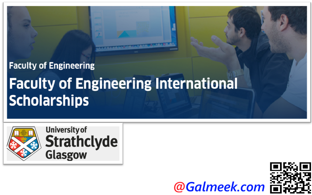 Faculty of Engineering International Scholarships 2027 at University of Strathclyde; UK