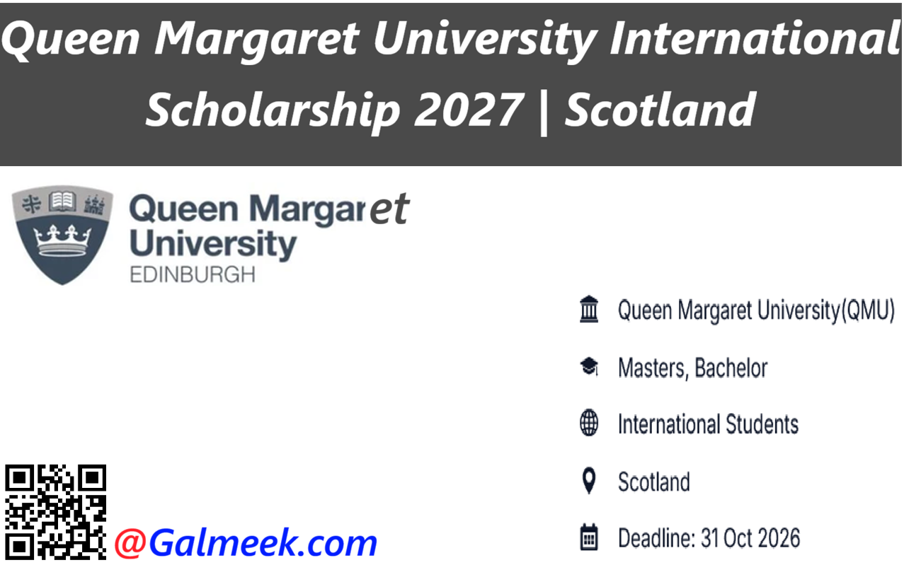 Queen Margaret University International Scholarship 2027 | Scotland.