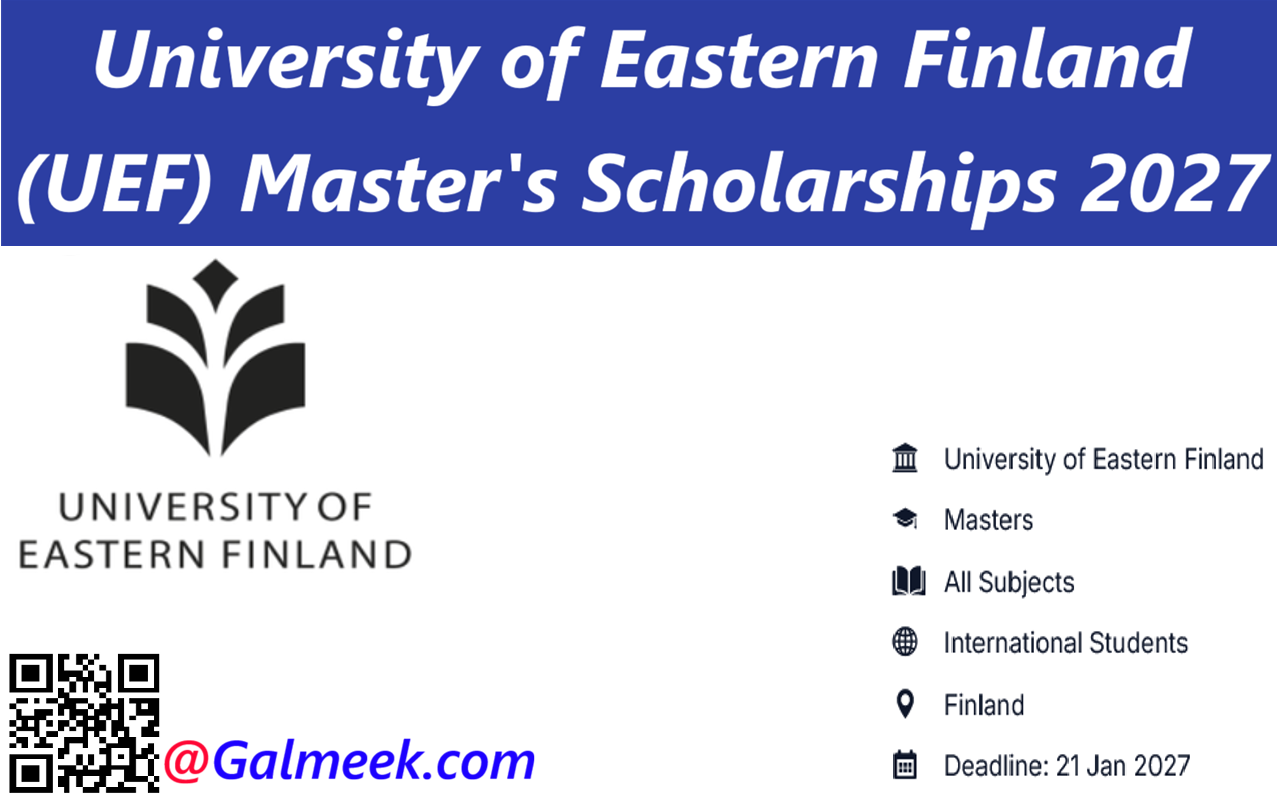 University of Eastern Finland (UEF) Master’s Scholarships 2027