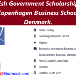 Danish Government Scholarships at Copenhagen Business School | Denmark