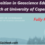 PhD Position in Geoscience Education Research at University of Copenhagen.