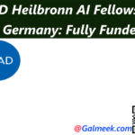 DAAD Heilbronn AI Fellowships in Germany: Fully Funded.
