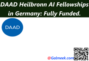 DAAD Heilbronn AI Fellowships in Germany: Fully Funded.