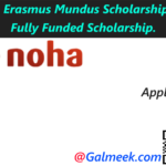 NOHA Erasmus Mundus Scholarship 2027: Fully Funded Scholarship.