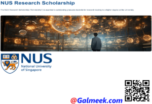 Fully Funded National University of Singapore Research Scholarship 2027.